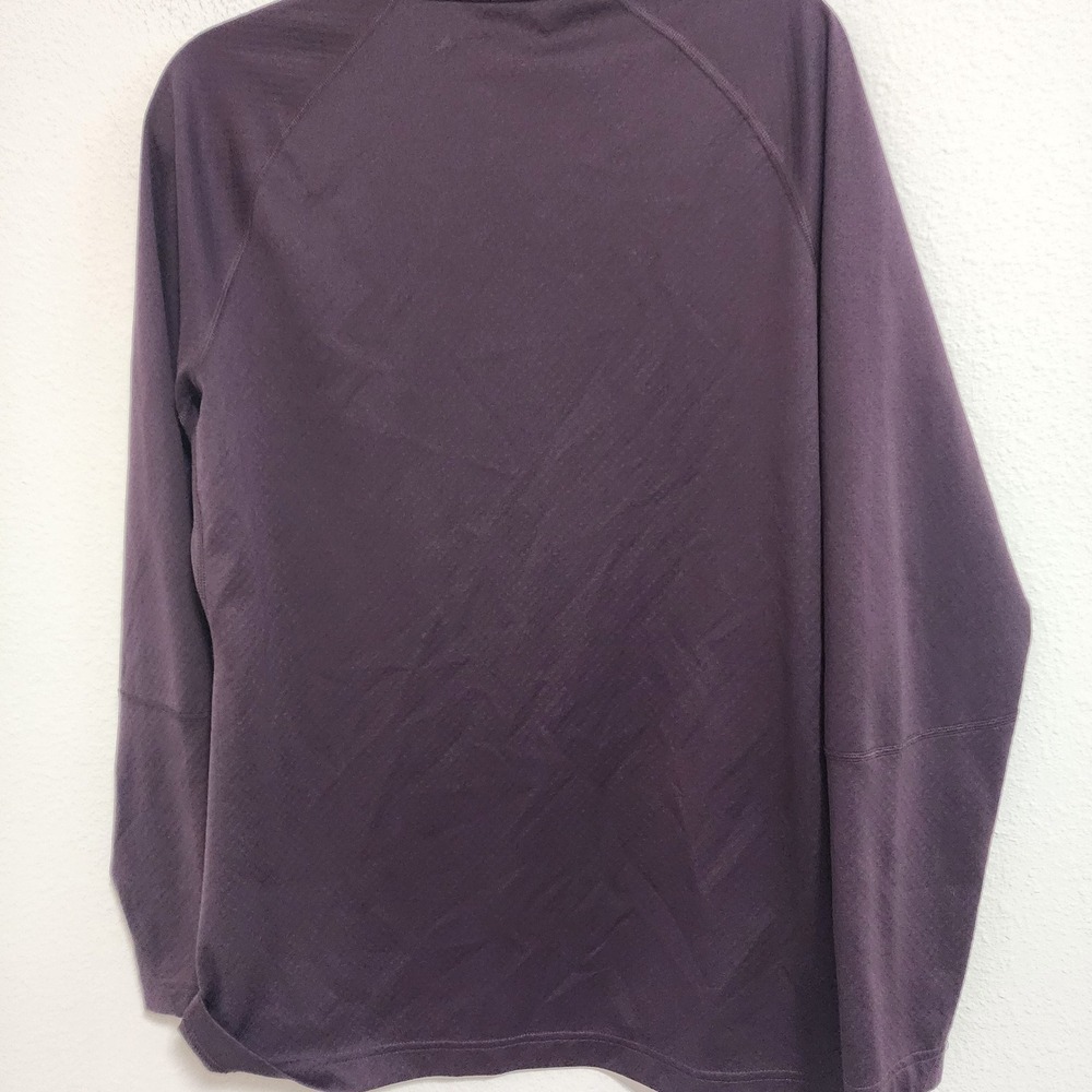 The North Face Womens L Jacket Full Zip Long Sleeve Purple FlashDry Athletic - Picture 7 of 7